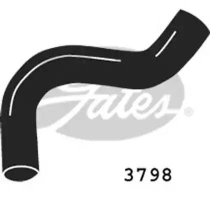 Шланг радиатора 3798 GATES