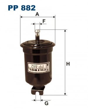 Фильтр топливный PP882 FILTRON