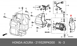 Деталь 21952RPK000 HONDA