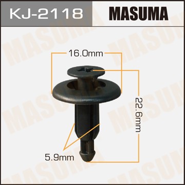 Клипса крепежная KJ2118 MASUMA