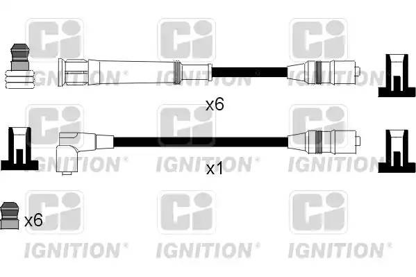 Ккомплект проводов зажигания XC776 QUINTON HAZELL