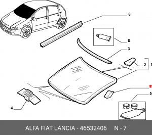 Деталь 46532406 ALFA FIAT LANCIA