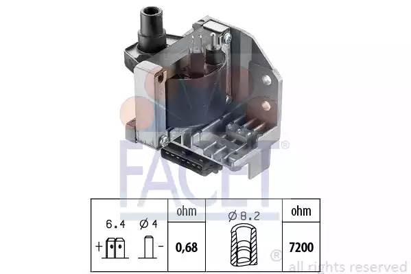 Элемент катушки зажигания 98107 FACET
