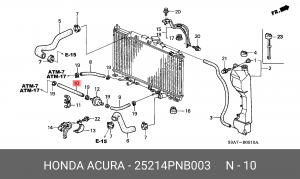 Деталь 25214PNB003 HONDA