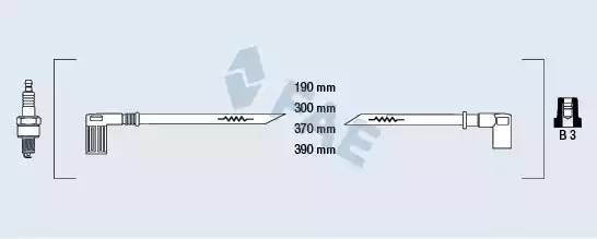 Ккомплект проводов зажигания 85250 FAE