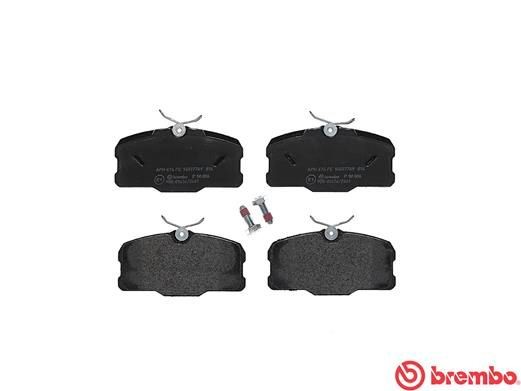 Комплект тормозных колодок, диско P 50 006 BREMBO