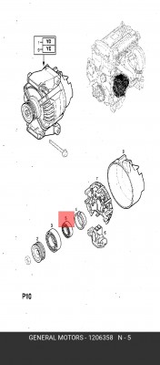 Деталь 1206358 GENERAL MOTORS