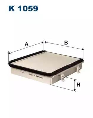 Фильтр салона K1059 FILTRON