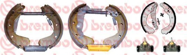Комплект тормозных колодок K 59 017 BREMBO