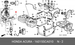 Деталь 16015SCA010 HONDA