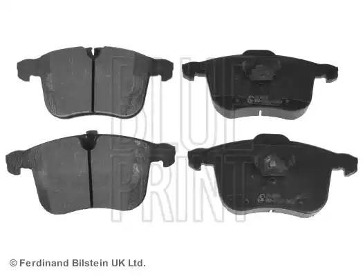 Комплект тормозных колодок, диско ADA104224 BLUE PRINT