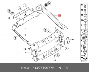Деталь 51 49 7 190 775 BMW
