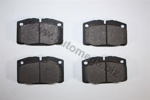 Комплект тормозных колодок, диско 3016050870 AUTOMEGA