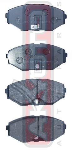 Колодки тормозные дисковые AKD-1311 AKYOTO