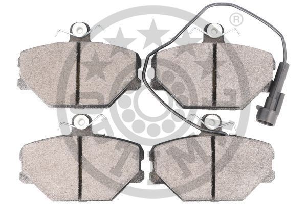 Комплект тормозных колодок, диско 9542 OPTIMAL