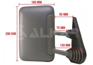 Наружное зеркало 6102972 ALKAR