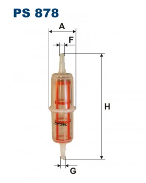 Фильтр топливный PS878 FILTRON