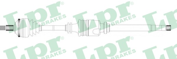 Приводной вал DS16089 LPR