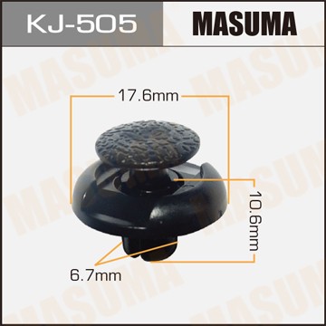 Клипса крепежная KJ505 MASUMA