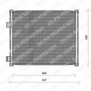 Конденсатор, кондиционер TSP0225111 DELPHI