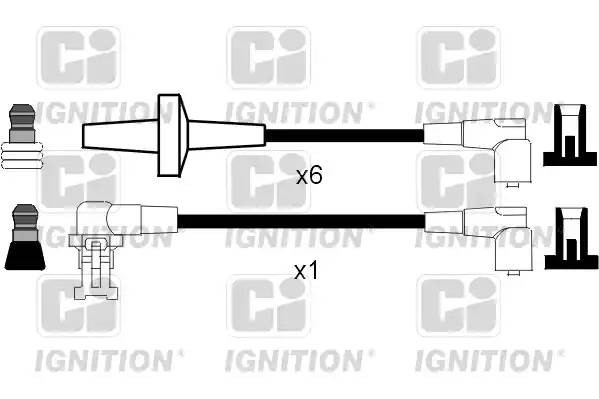 Ккомплект проводов зажигания XC319 QUINTON HAZELL
