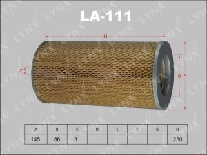 Фильтр воздушный LA-111 LYNXAUTO