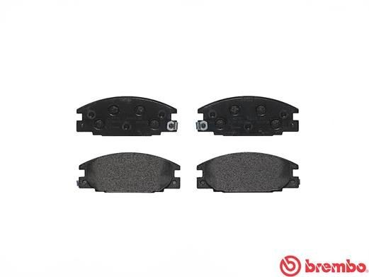 Комплект тормозных колодок, диско P59015 BREMBO