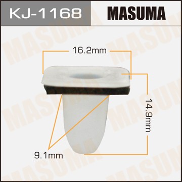 Клипса крепежная KJ1168 MASUMA