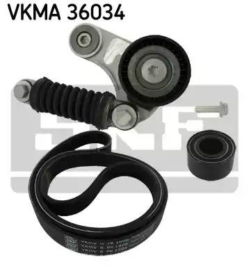 Поликлиновой ременный комплект VKMA 36034 SKF