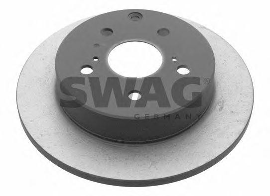 Тормозной диск 81 92 9353 SWAG