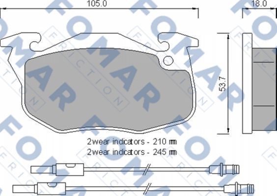 Деталь 51769481 ROULUNDS BRAKING