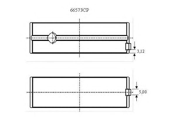 Подшипник 66573CP GLYCO