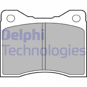Колодки тормозные дисковые LP2178 DELPHI