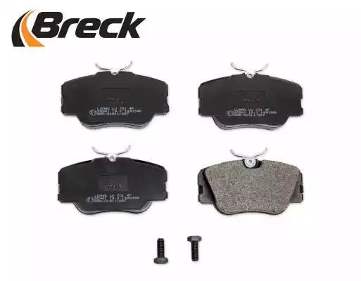 Комплект тормозных колодок, диско 209410070100 BRECK