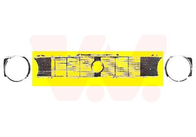 Решетка радиатора 5810510 VAN WEZEL