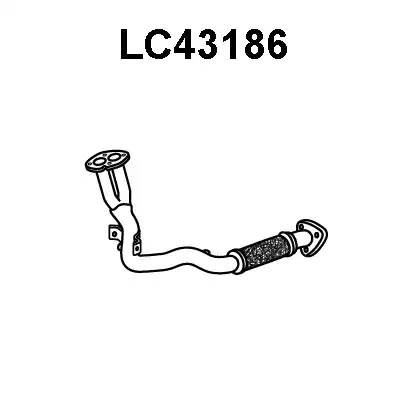 Выпускной трубопровод LC43186 VENEPORTE