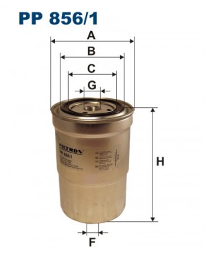 Фильтр топливный PP856/1 FILTRON