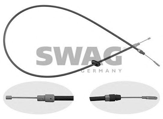 Трос, стояночная тормозная система 10 92 6468 SWAG