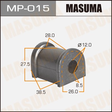 Втулка стабилизатора MP015 MASUMA