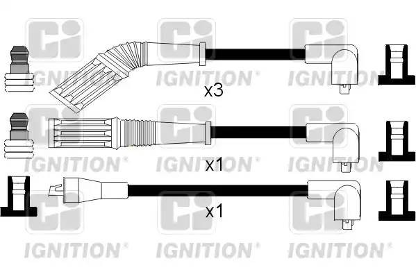 Ккомплект проводов зажигания XC842 QUINTON HAZELL