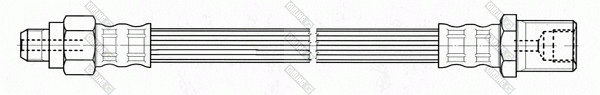 Тормозной шланг 9002271 GIRLING