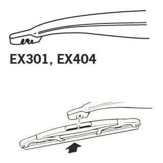 Щетка стеклоочистителя EX301 TRICO