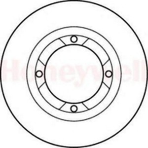 Тормозной диск 561309B BENDIX JURID