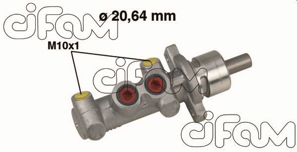 Главный тормозной цилиндр 202-396 CIFAM