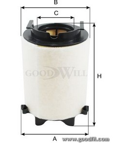 Фильтр воздушный AG 261 GOODWILL