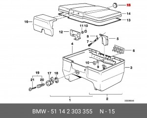 Деталь 51 14 2 303 355 BMW