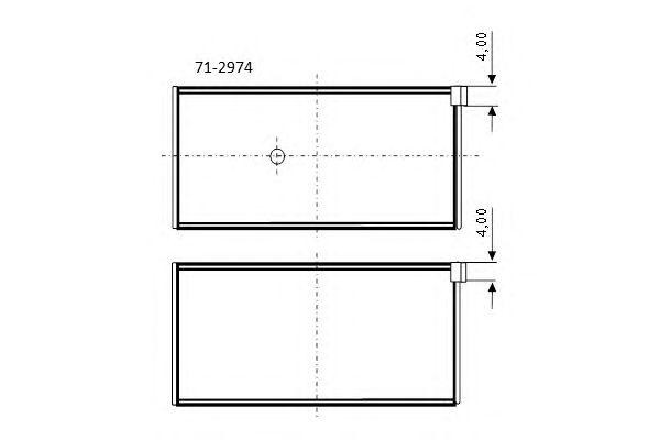 Подшипник 71-2974 GLYCO
