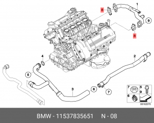 Деталь 11 53 7 835 651 BMW