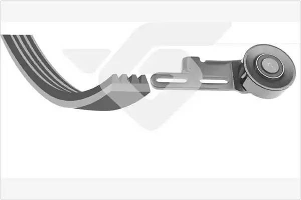 Поликлиновой ременный комплект KHV136 HUTCHINSON