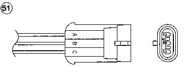 Лямбда-зонд 1928 NGK NTK